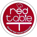 Red Table Korean Fast Casual Restaurant Logo