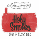 Logo of Holy Smokes BBQ