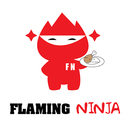 Flaming Ninja Logo