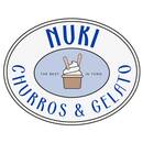 Nuki Churros &amp; Gelato Logo