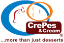 Crepes and Cream Logo