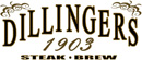 Dillingers 1903 Steak &amp; Brew Logo